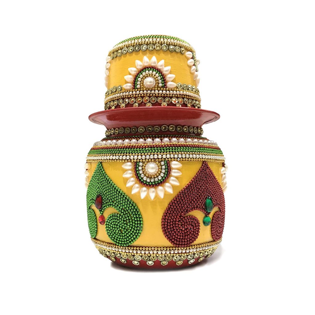 Traditional Pooja Kalash For Home Temple Aabhaas Design And Craft