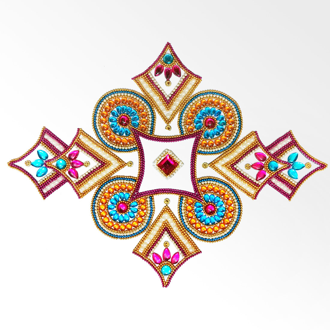 Floor-Wall-Table Rangoli Decorative Showpiece – aabhaas design and ...