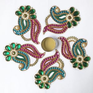 ad OHP acrylic rangoli