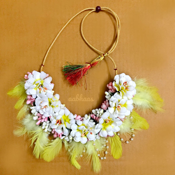 artificial flower jewellery