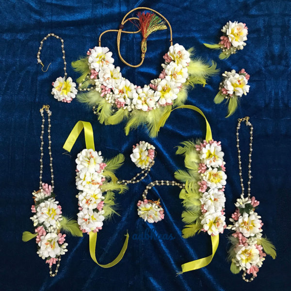 artificial flower jewellery