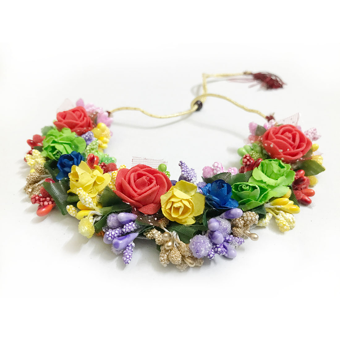 floral multicolor jewellery, Mango Galore