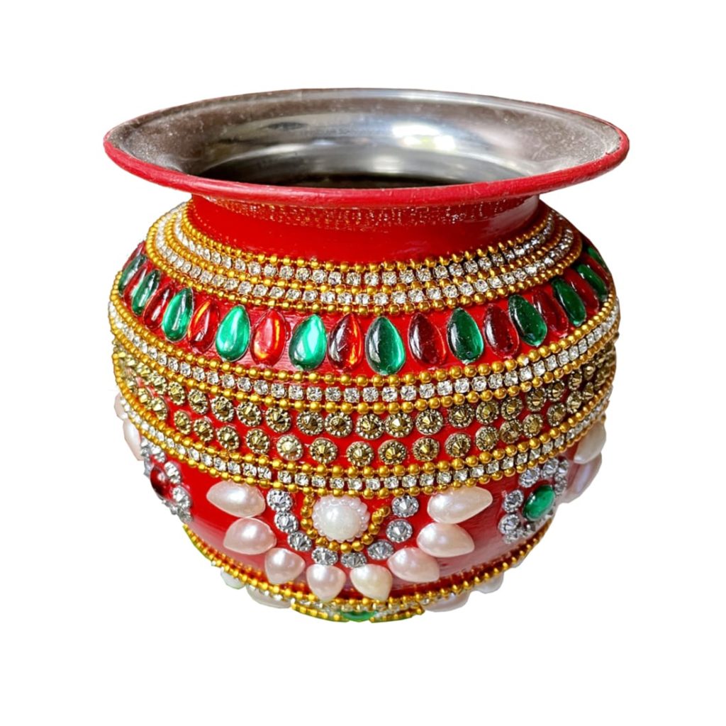 Traditional Pooja Kalash for Wedding and Pooja 4 – aabhaas design and craft